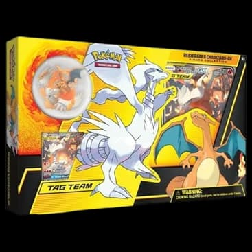 Unbroken Bonds Reshiram & Charizard GX Figure Collection