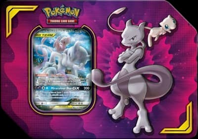 Unified Minds Power Partnership Tin - Mewtwo & Mew GX – Tin