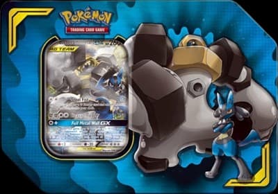 Unified Minds Power Partnership Tin - Lucario & Melmetal GX – Tin
