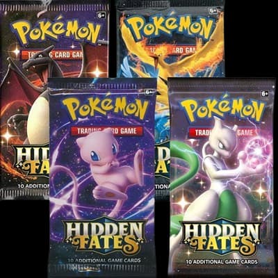 Hidden Fates Booster Pack Art Bundle (Set of 4) – Booster Pack