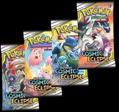 Cosmic Eclipse Booster Pack Art Bundle (Set of 4) – Booster Pack
