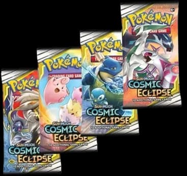 Cosmic Eclipse Booster Pack Art Bundle (Set of 4)