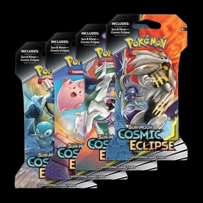 Cosmic Eclipse Sleeved Booster Pack Art Bundle (Set of 4) – Booster Pack
