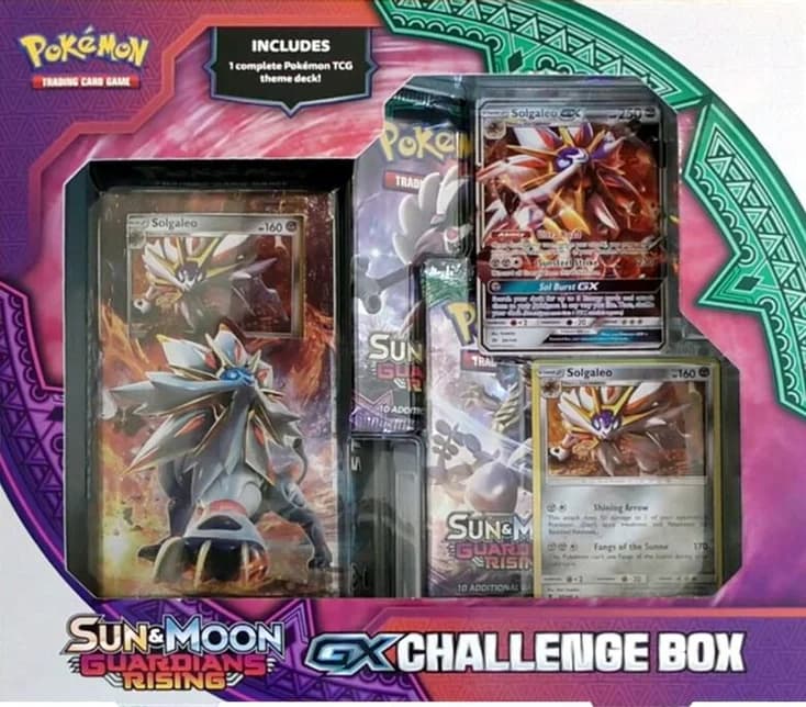 Guardians Rising Solgaleo GX Challenge Box, Collection