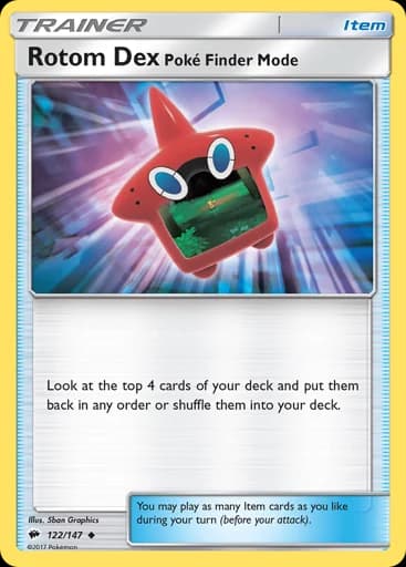 Rotom Dex—Poké Finder Mode