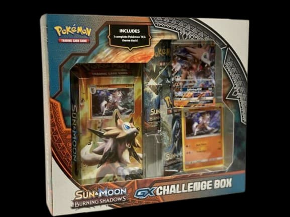 Burning Shadows Lycanroc GX Challenge Box – Collection