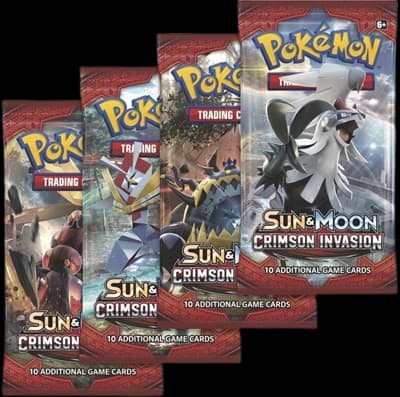 Crimson Invasion Booster Pack Art Bundle (Set of 4) – Booster Pack