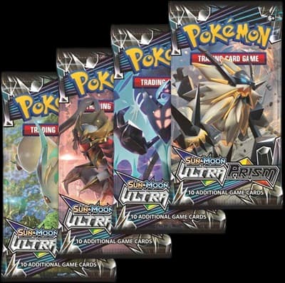 Ultra Prism Booster Pack Art Bundle (Set of 4) – Booster Pack