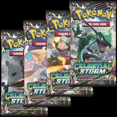 Celestial Storm Booster Pack Art Bundle (Set of 4) – Booster Pack