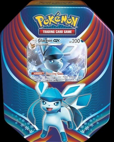 Celestial Storm Evolution Celebration Tin Glaceon GX – Tin