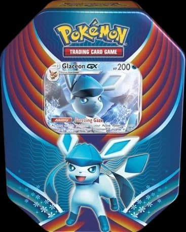 Celestial Storm Evolution Celebration Tin Glaceon GX