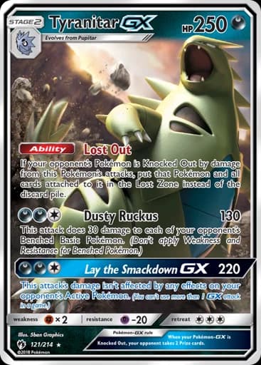 Tyranitar GX