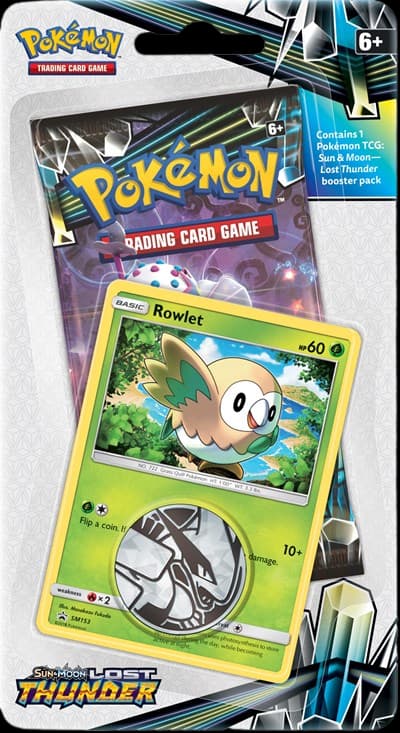 Lost Thunder Single Pack Blister - Rowlet – Blister