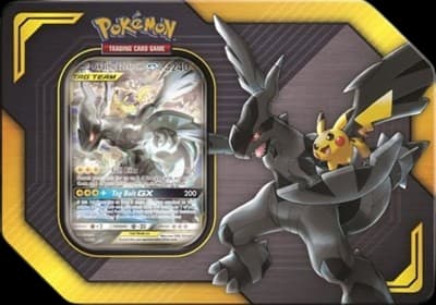 Team Up TAG TEAM Tin - Pikachu & Zekrom GX – Tin
