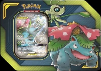 Team Up TAG TEAM Tin - Celebi & Venusaur GX – Tin
