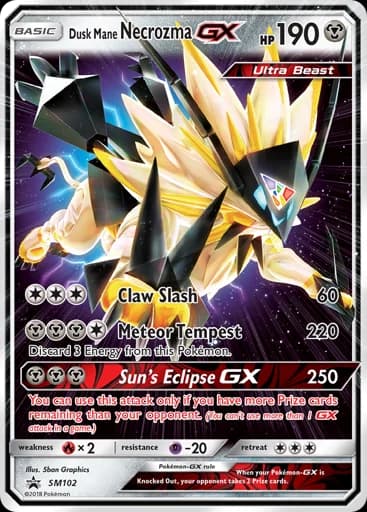Dusk Mane Necrozma GX