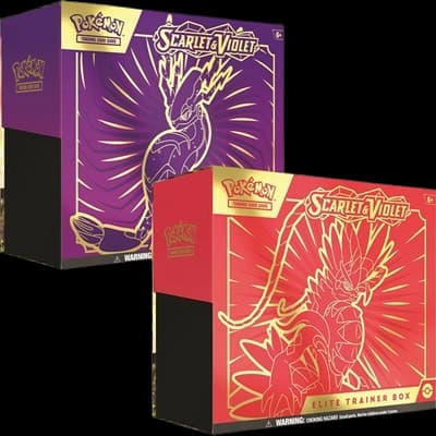 Scarlet & Violet Elite Trainer Boxes (Set of 2) – Elite Trainer Box
