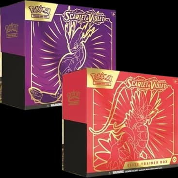 Scarlet & Violet Elite Trainer Boxes (Set of 2)