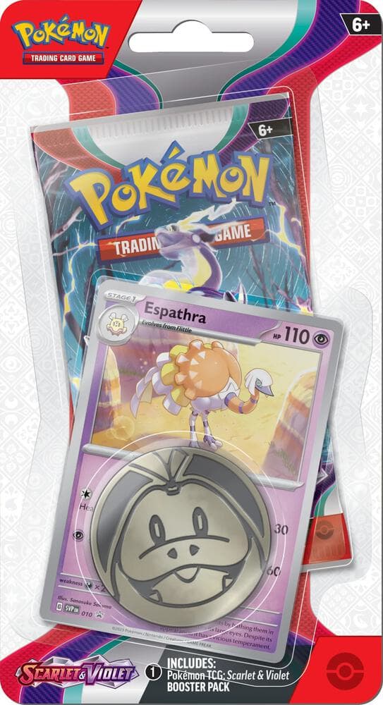 Scarlet & Violet Single Pack Blister - Espathra – Blister