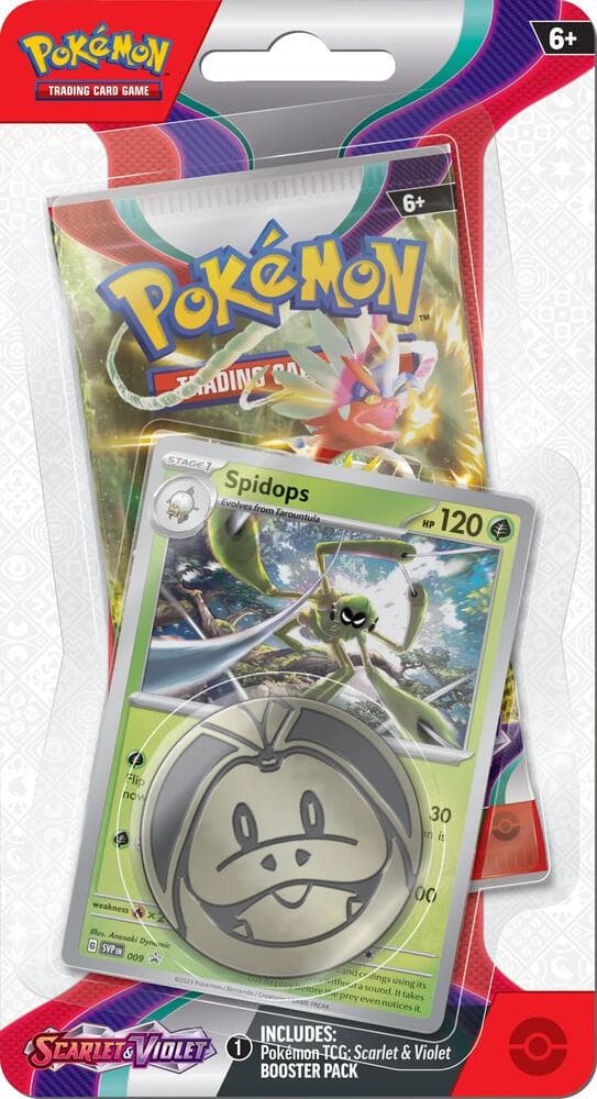 Scarlet & Violet Single Pack Blister - Spidops – Blister