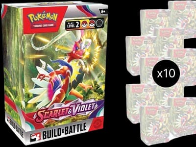 Scarlet & Violet Build & Battle Box Display – Build & Battle
