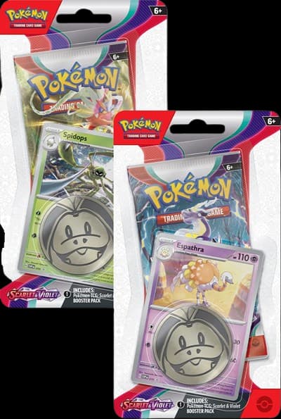Scarlet & Violet Single Pack Blister (Set of 2) – Blister