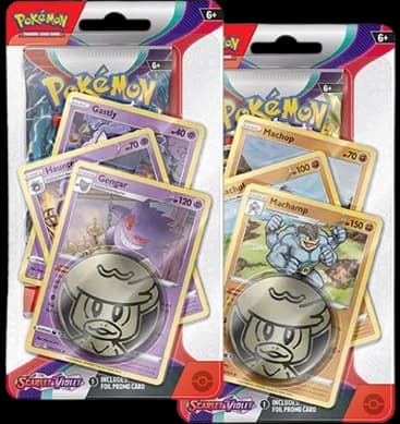 Scarlet & Violet Premium Checklane Blister (Set of 2)