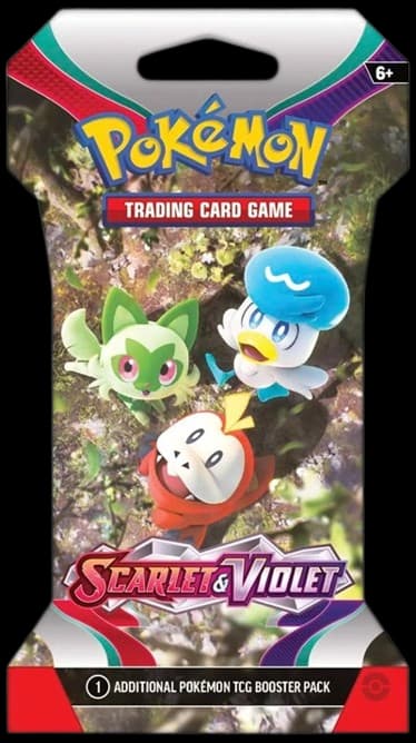 Scarlet & Violet Sleeved Booster Pack – Booster Pack