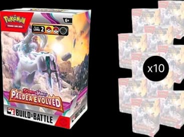 Paldea Evolved Build & Battle Box Display
