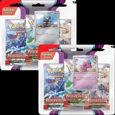 Paldea Evolved 3-Pack Blister (Set of 2) – Blister