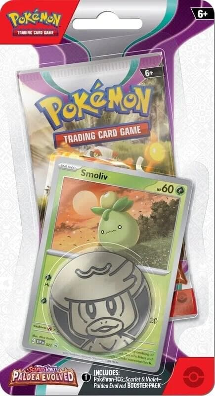 Paldea Evolved Single Pack Blister - Smoliv – Blister