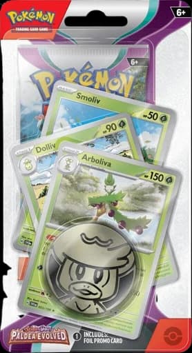 Paldea Evolved Premium Checklane Blister - Arboliva