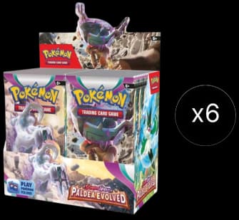 Paldea Evolved Booster Box Case – Booster Box
