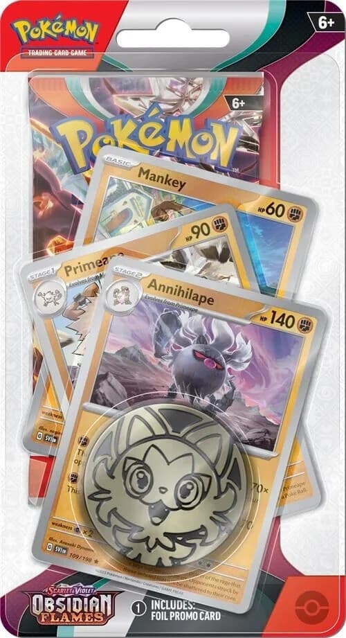 Obsidian Flames Single Blister Pack - Annihilape – Blister