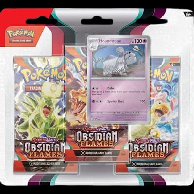 Obsidian Flames 3-Pack Blister - Houndstone – Blister