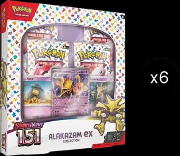 151 Collection Alakazam ex Case