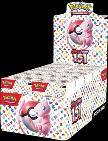 151 Booster Bundle Display