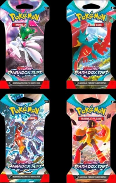 Paradox Rift Sleeved Booster Pack Art Bundle (Set of 4) – Booster Pack