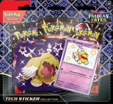 Paldean Fates Tech Sticker Collection - Greavard
