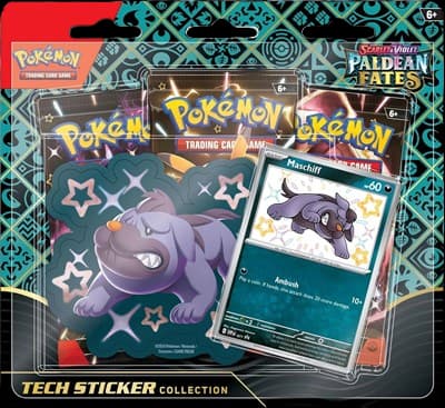Paldean Fates Tech Sticker Collection - Maschiff – Collection
