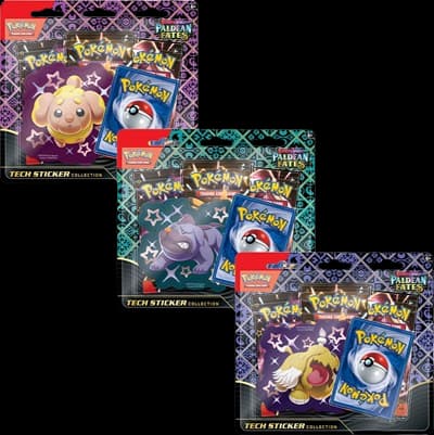 Paldean Fates Tech Sticker Collections (Set of 3) – Collection
