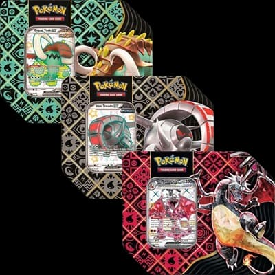 Paldean Fates Tins (Set of 3) – Tin