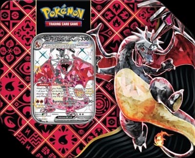 Paldean Fates Tin - Charizard ex – Tin