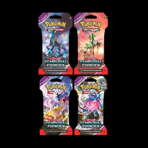 Temporal Forces Sleeved Booster Pack Art Bundle (Set of 4) – Booster Pack