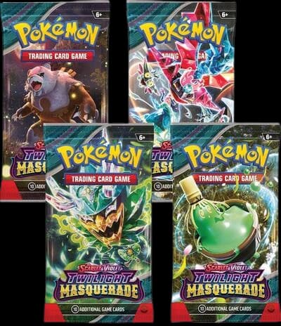 Twilight Masquerade Booster Pack Art Bundle (Set of 4) – Booster Pack