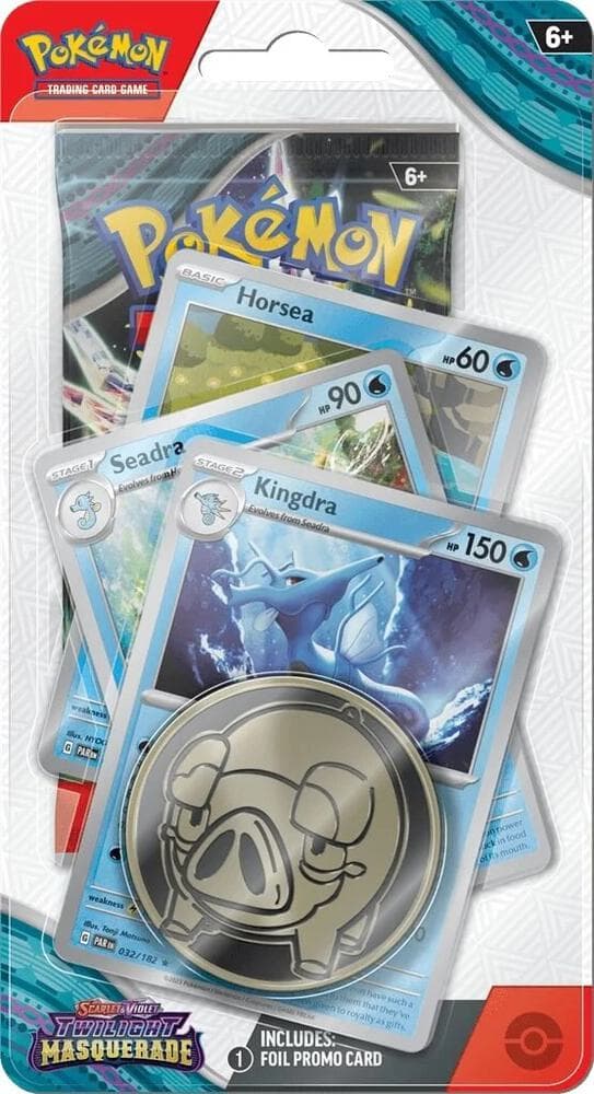 Twilight Masquerade Premium Checklane Blister - Horsea – Blister