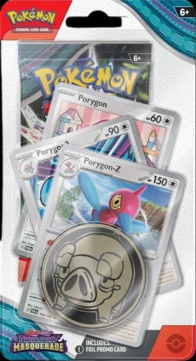 Twilight Masquerade Premium Checklane Blister - Porygon – Blister