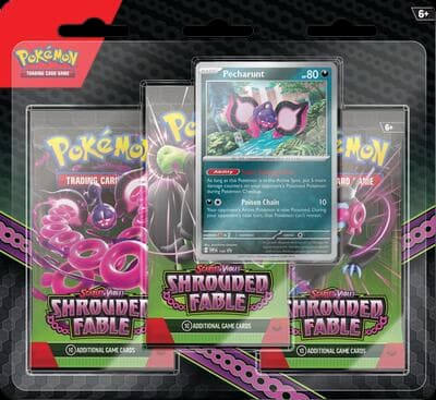 Shrouded Fable 3-Pack Blister - Pecharunt – Blister