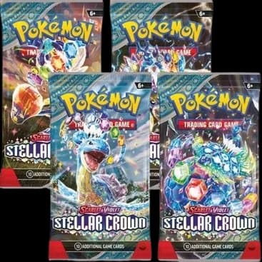 Stellar Crown Booster Pack Art Bundle (Set of 4)