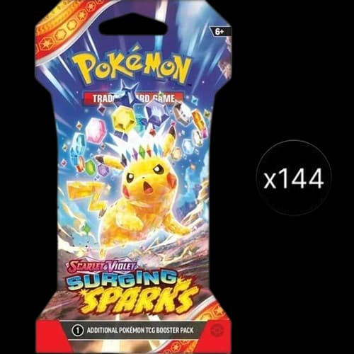 Surging Sparks Sleeved Booster Pack Case – Booster Pack